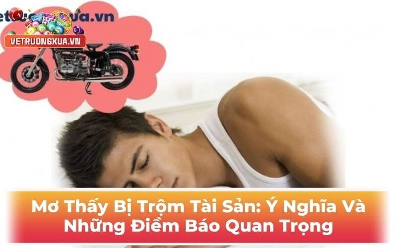 Mơ Thấy Bị Trộm Tài Sản: Ý Nghĩa Và Những Điềm Báo Quan Trọng